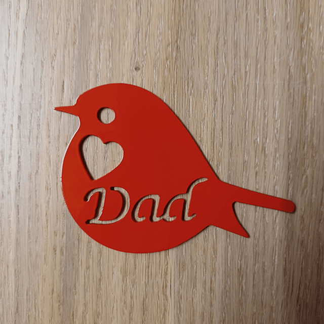 Dad Robin Ornament