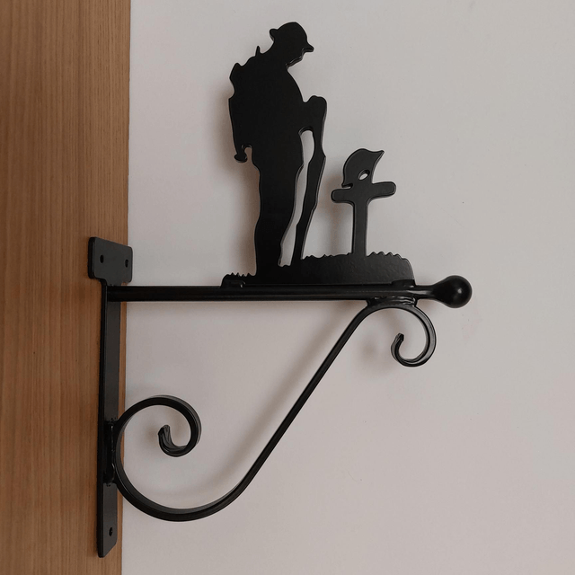 Soldier Hanging Basket Bracket