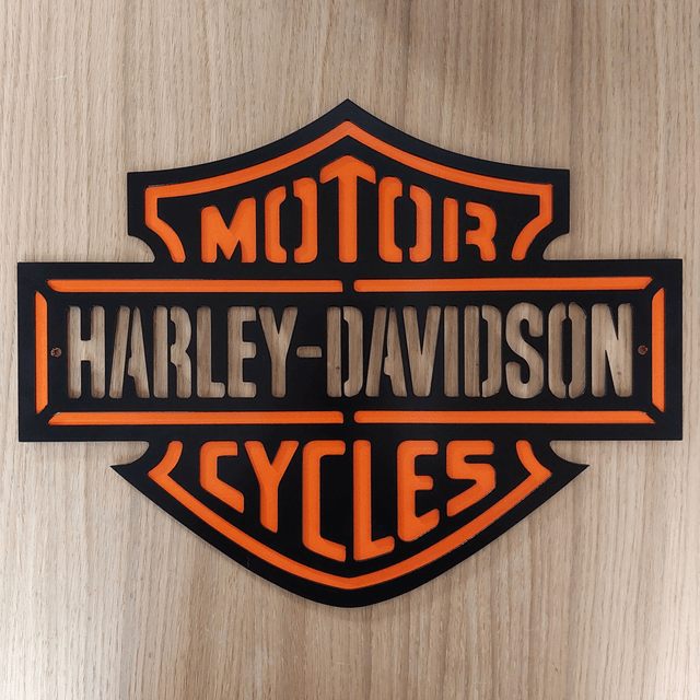 Harley Davidson Plaque