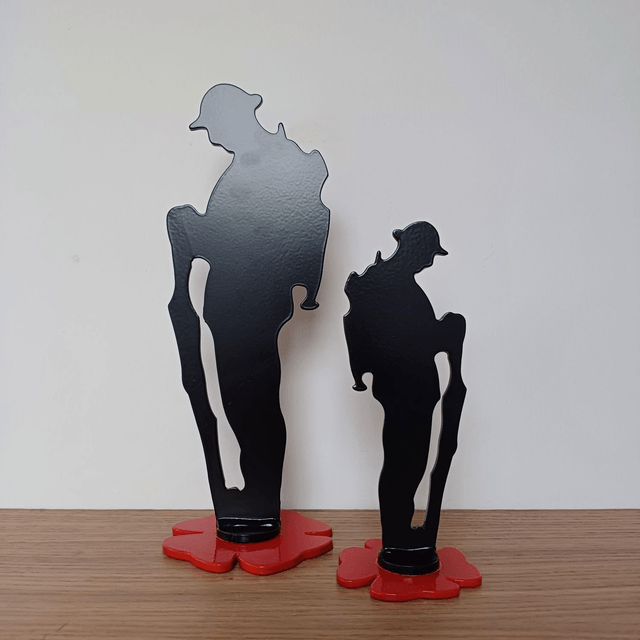 Tommy Soldier & Poppy Statue
