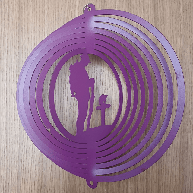 DAMAGED & DISCOUNTED Soldier Windspinner