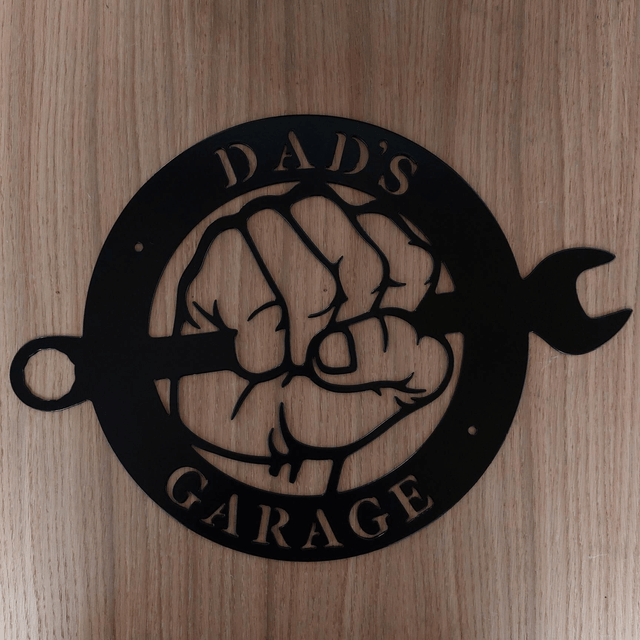 Dad's Garage Sign