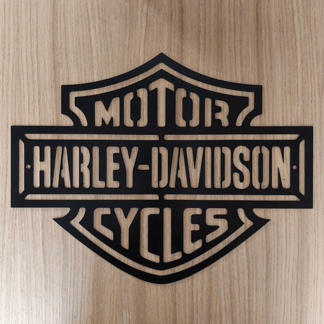 Harley Davidson Plaque
