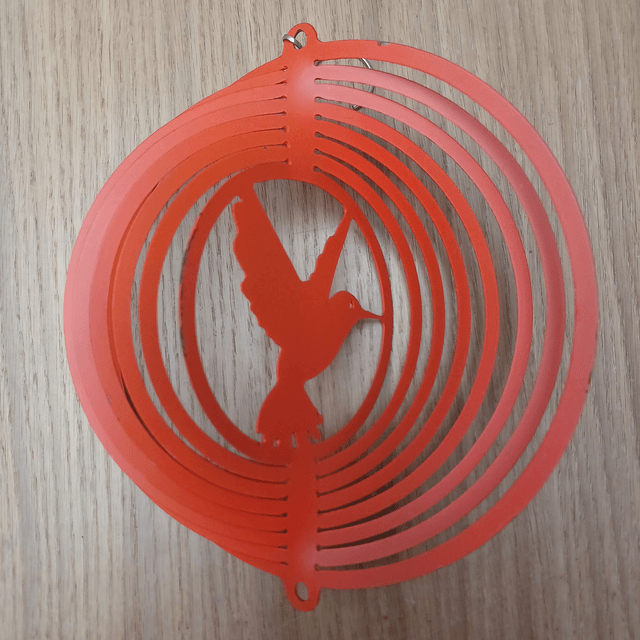 DAMAGED & DISCOUNTED Hummingbird Windspinner