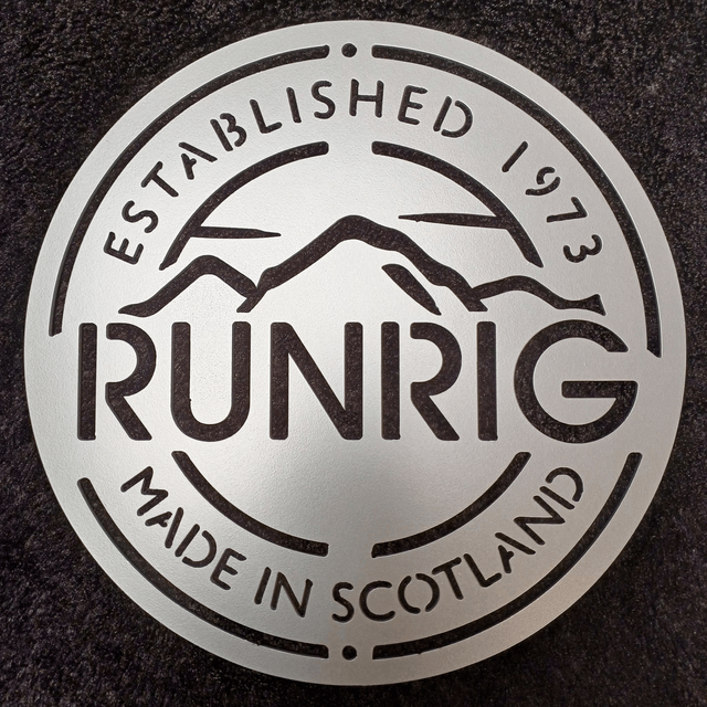 Steel Runrig Plaque