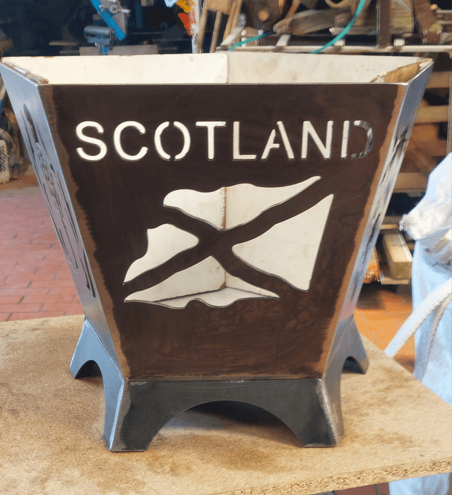 Pentagonal Scotland Firepit