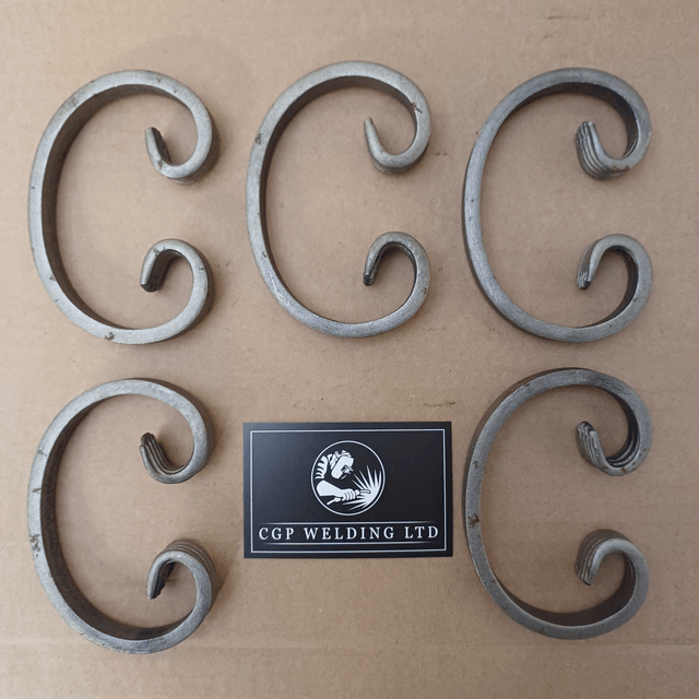 Wrought Iron C Scroll