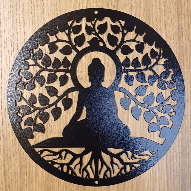 Buddha & Tree of Life Plaque