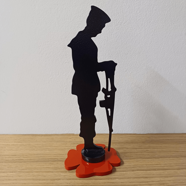 Navy Sailor & Poppy Statue