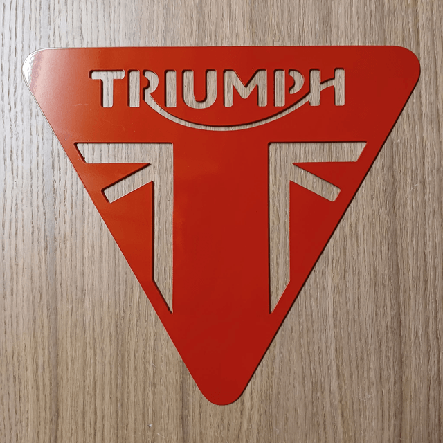 Triumph Logo Sign