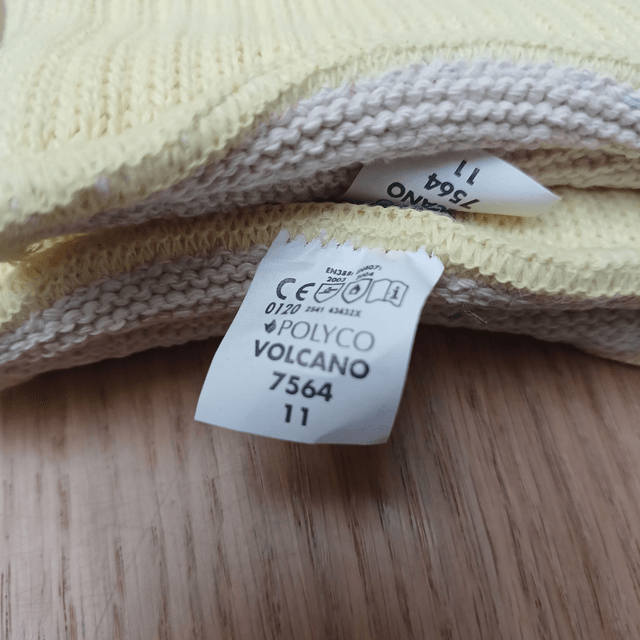 Polyco 7564 Volcano 32CM Kevlar Heavyweight Gauntlet Cotton Inner Lining Size 11