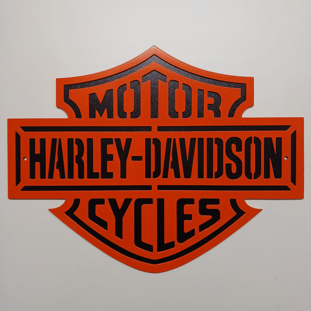 Harley Davidson Plaque