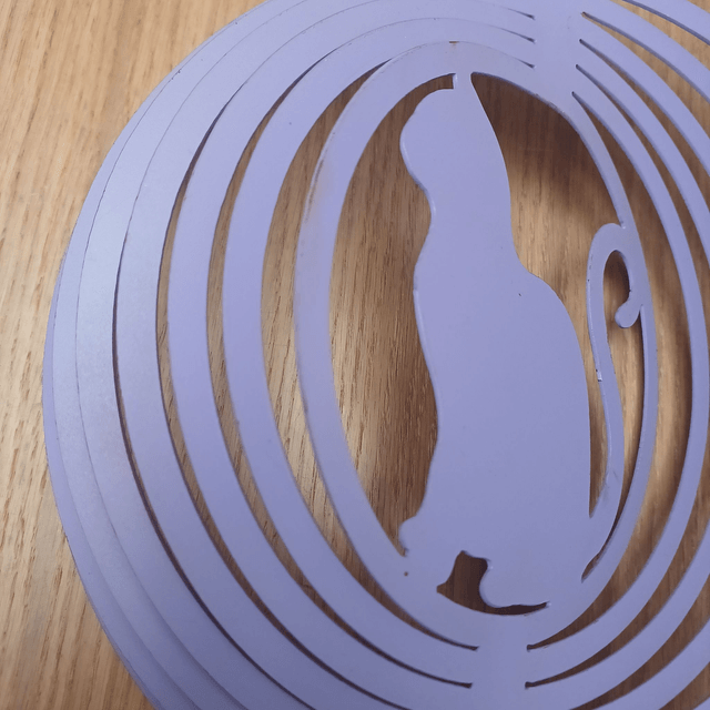DAMAGED & DISCOUNTED Cat Windspinner