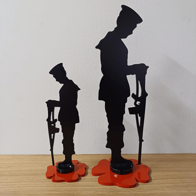 Navy Sailor & Poppy Statue