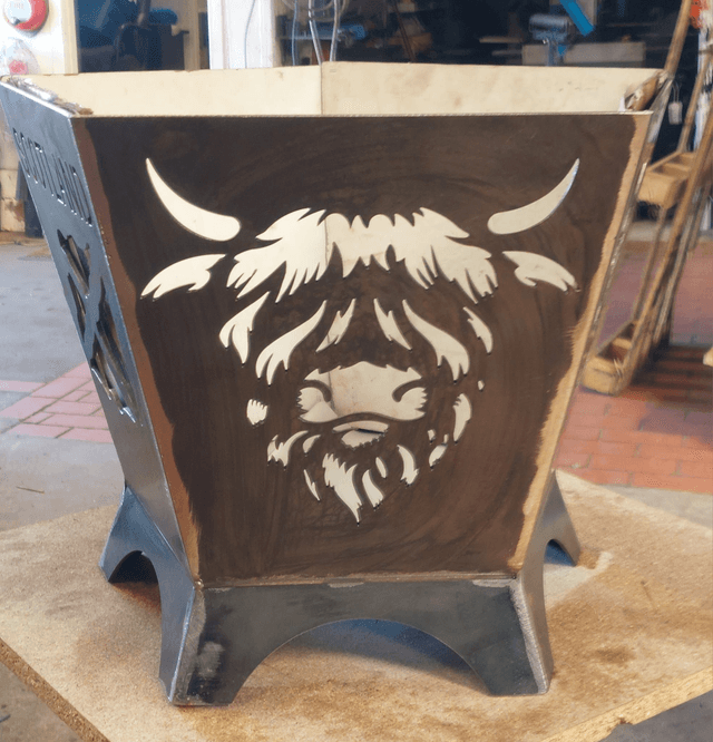 Pentagonal Scotland Firepit