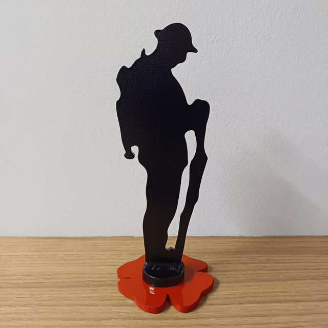 Tommy Soldier & Poppy Statue