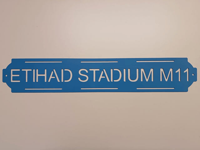 Etihad Stadium M11 Sign