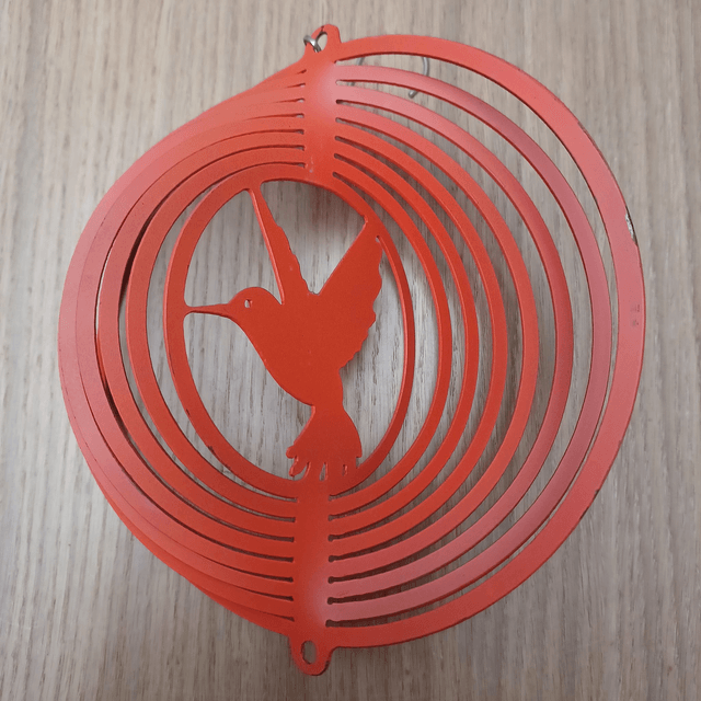DAMAGED & DISCOUNTED Hummingbird Windspinner