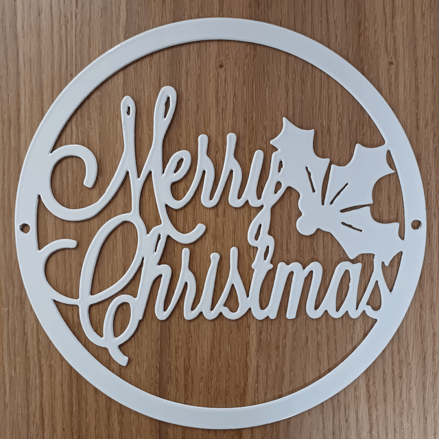 Merry Christmas Plaque