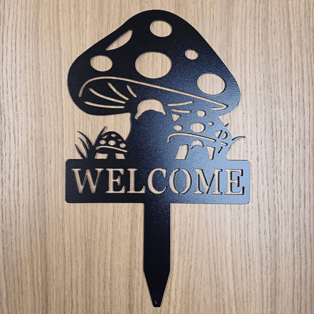 Welcome Mushroom Garden Spike