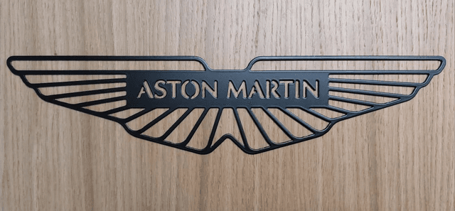 Aston Martin Plaque
