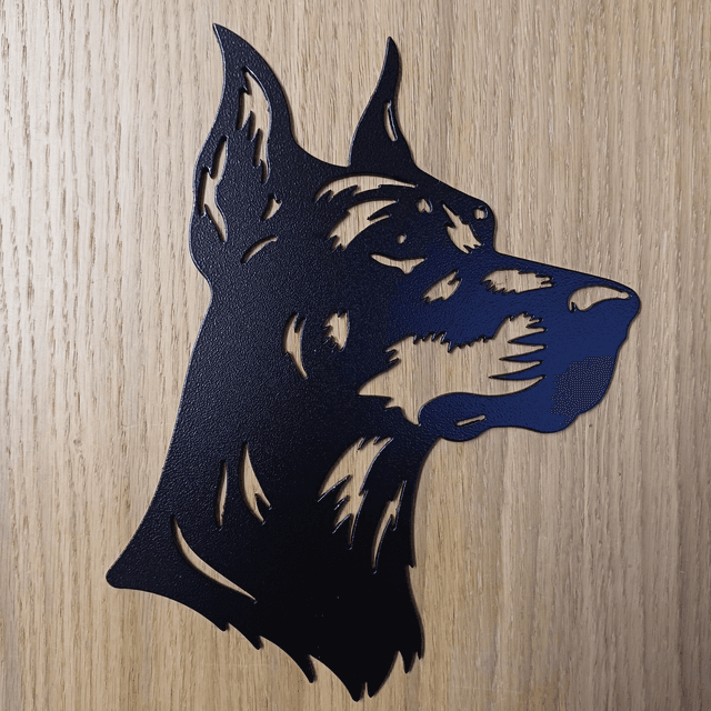 Steel Doberman 