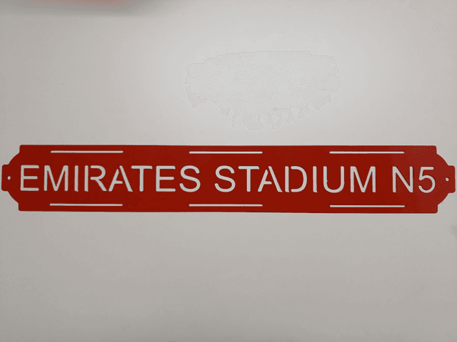 Emirates Stadium N5 Sign