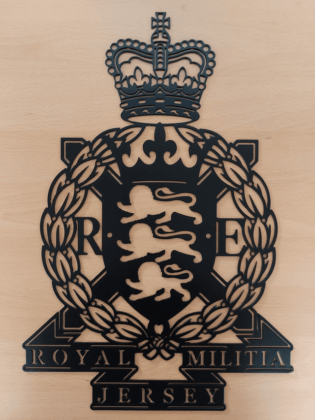 Royal Jersey Militia Badge