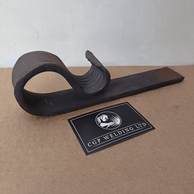 40mm x 8mm Forged Shepherds Crook Plain Bar