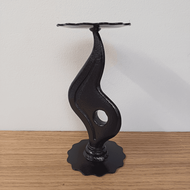 Steel Flame Candle Holder