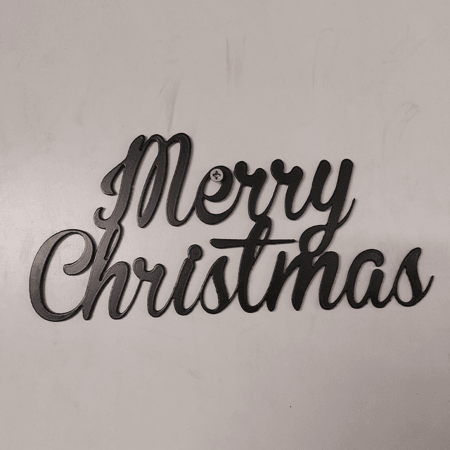 Merry Christmas Sign