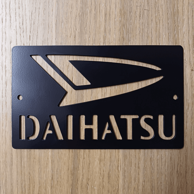 Daihatsu Plaque