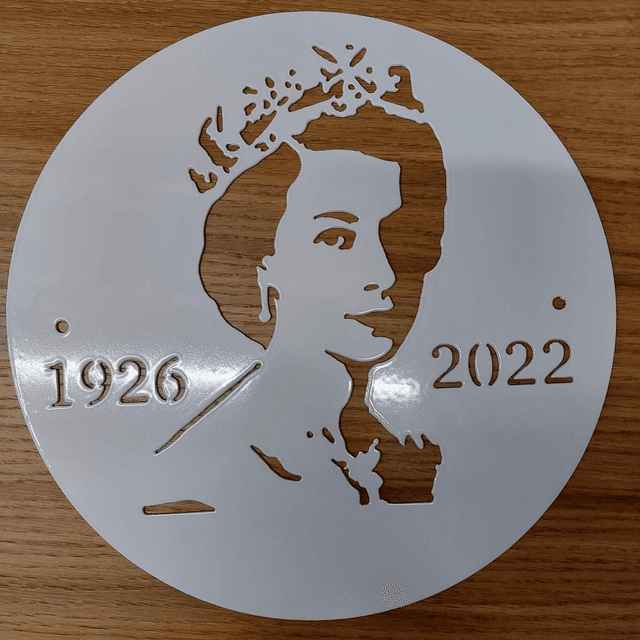 Commemorative Queen Plaque