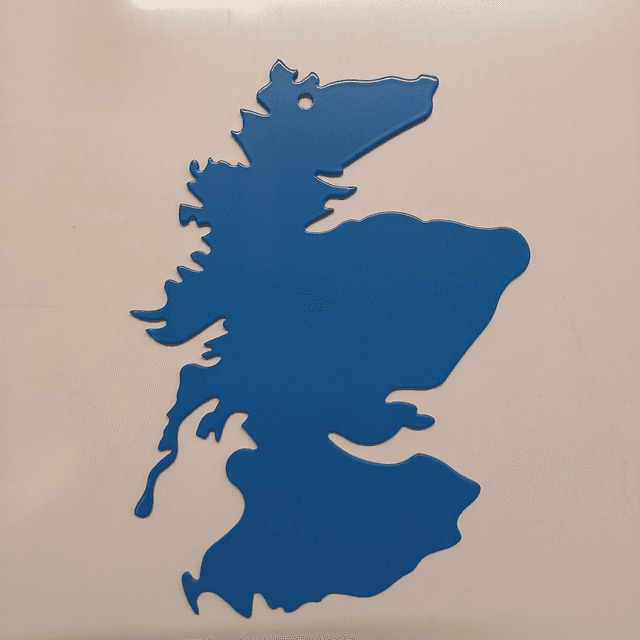 Mainland Scotland Plaque
