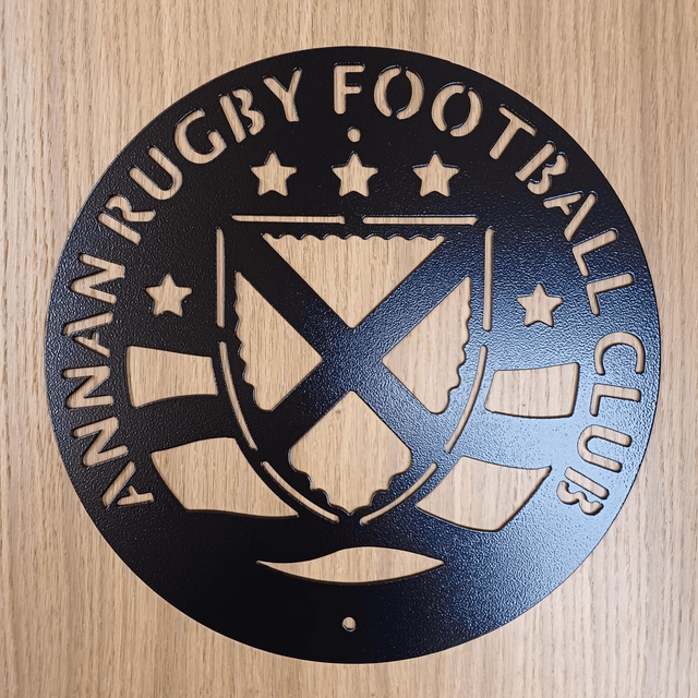 Annan Rugby Football Club Plaque