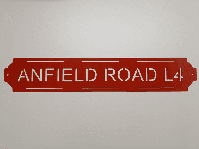 Anfield Road L4 Sign